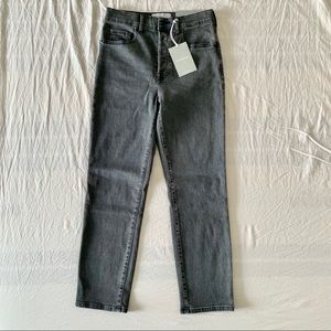 Everlane authentic stretch high rise ankle jeans